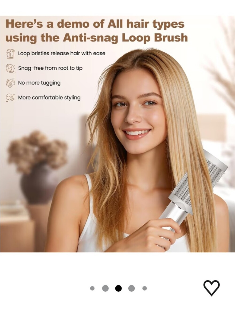 Anti-snag Loop Brush Attachment for Shark FlexStyle - Picture 7 of 11